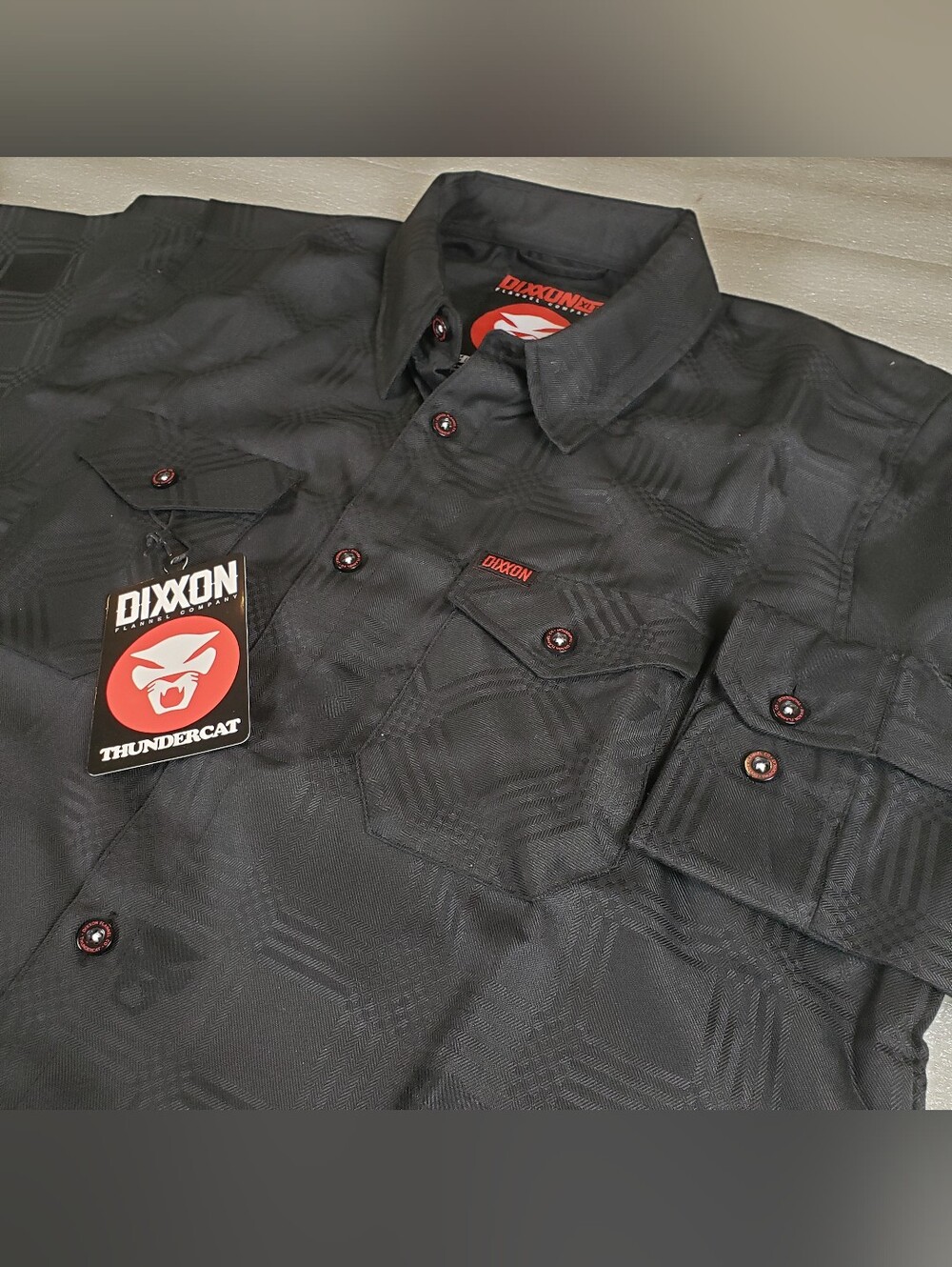 NWT DIXXON Men's XL-Tall THUNDERCAT 2.0 FLANNEL